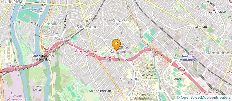 localisation de l'entreprise MONSIEUR FABRICE RMEILY à TOULOUSE