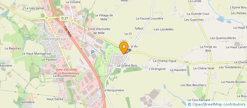 localisation de l'entreprise MONSIEUR FABRICE ROBERT  MELESSE