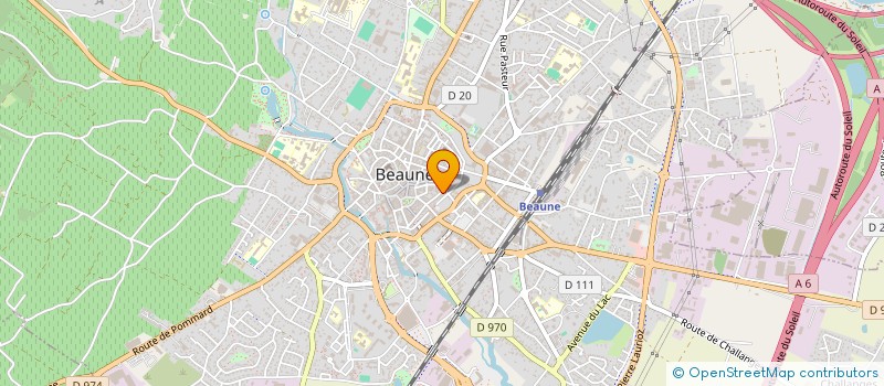 localisation de l'entreprise MONSIEUR FABRICE ROBICHON à BEAUNE