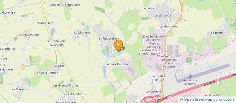 localisation de l'entreprise MONSIEUR FABRICE ROBIN  MESANGER