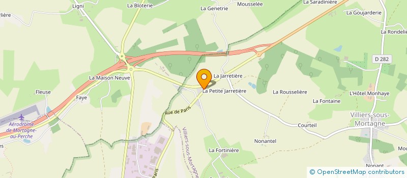 localisation de l'entreprise MONSIEUR FABRICE ROBINAUX à VILLIERS-SOUS-MORTAGNE
