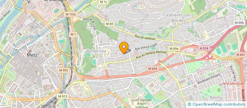 localisation de l'entreprise MONSIEUR FABRICE ROBINET  METZ