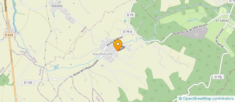 localisation de l'entreprise MONSIEUR FABRICE RODRIGUES  VAUDREUILLE