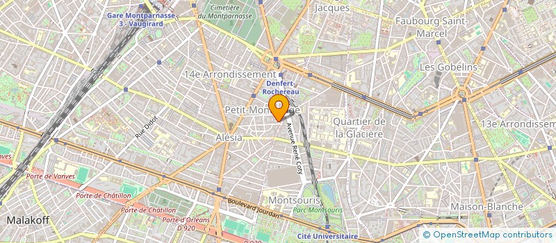 localisation de l'entreprise MONSIEUR FABRICE ROGER-LACAN  PARIS