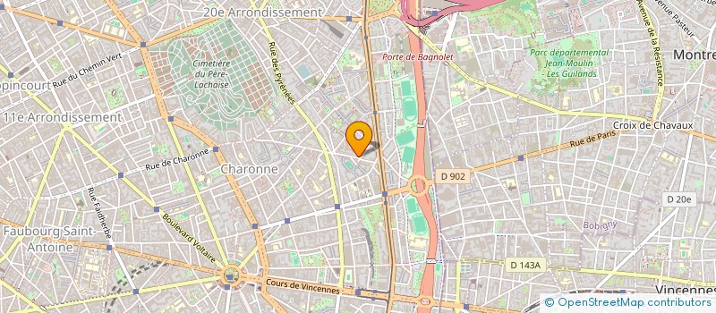 localisation de l'entreprise MONSIEUR FABRICE ROMEUS  PARIS