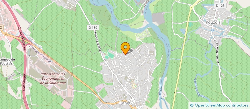 localisation de l'entreprise MONSIEUR FABRICE ROS  CABRIERES