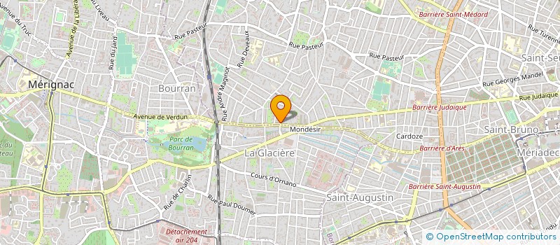 localisation de l'entreprise MONSIEUR FABRICE ROUGES à BORDEAUX