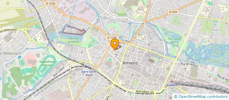 localisation de l'entreprise MONSIEUR FABRICE ROUTIER à AMIENS