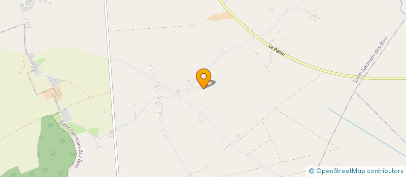 localisation de l'entreprise MONSIEUR FABRICE ROUX  SAINT-GERMAIN-DES-BOIS