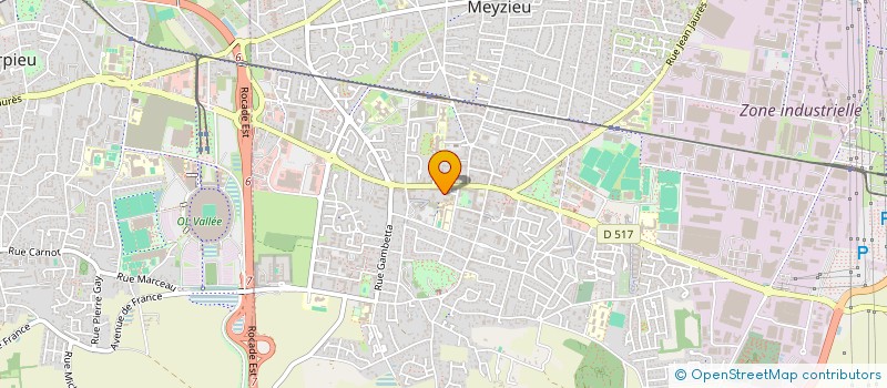 localisation de l'entreprise MONSIEUR FABRICE RUGWIRO à MEYZIEU