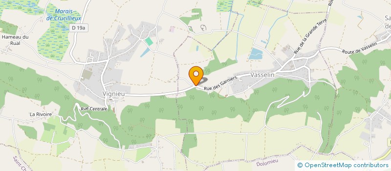 localisation de l'entreprise MONSIEUR FABRICE SABLON  VASSELIN