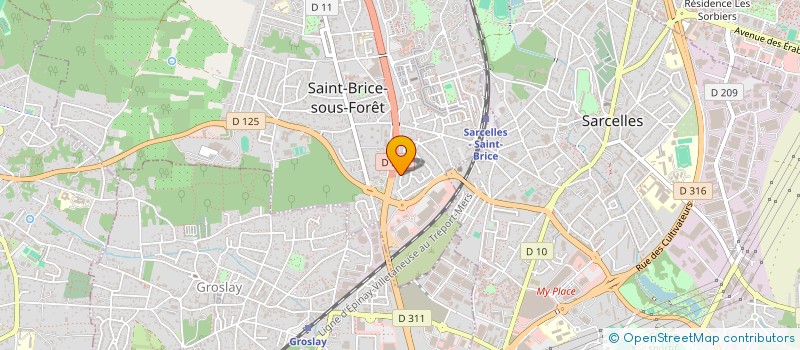 localisation de l'entreprise MONSIEUR FABRICE SAIGH à SAINT-BRICE-SOUS-FORET
