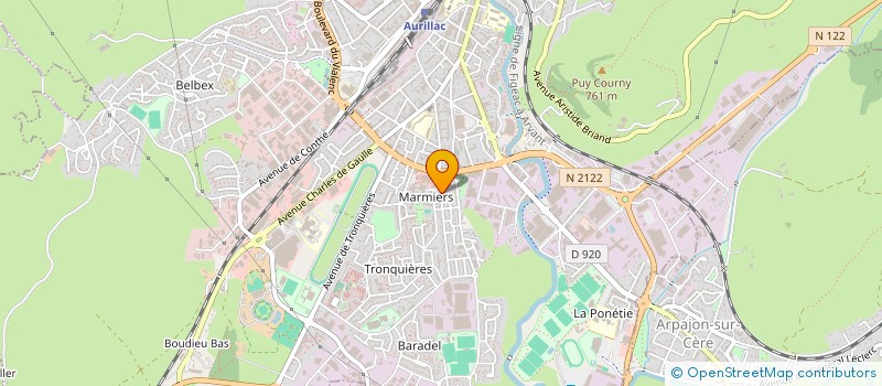 localisation de l'entreprise MONSIEUR FABRICE SALABERT à YTRAC