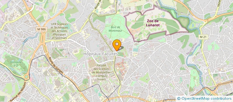localisation de l'entreprise MONSIEUR FABRICE SALINIERE à MONTPELLIER