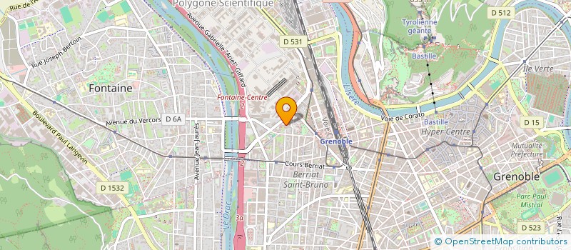 localisation de l'entreprise MONSIEUR FABRICE SALITO à GRENOBLE