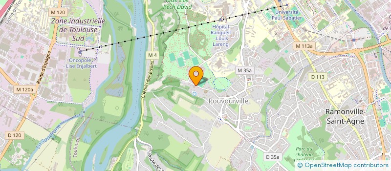 localisation de l'entreprise MONSIEUR FABRICE SALLAMANI  TOULOUSE