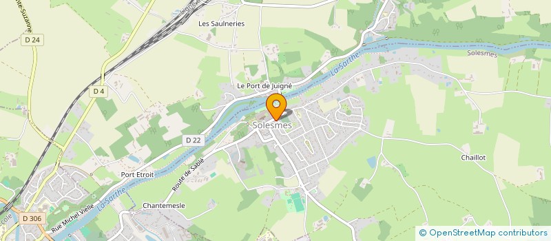 localisation de l'entreprise MONSIEUR FABRICE SANCHEZ à SOLESMES