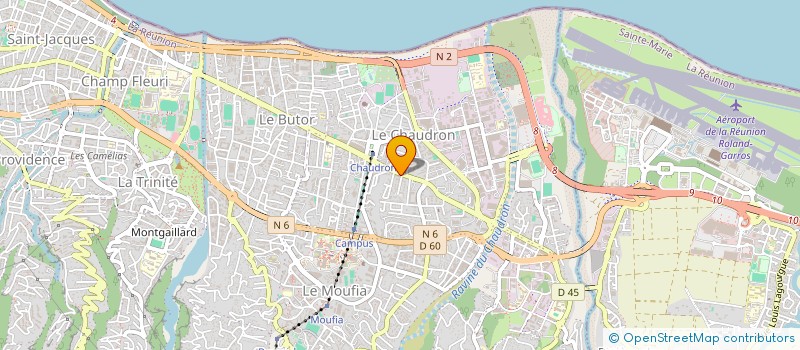 localisation de l'entreprise MONSIEUR FABRICE SAUBERT  SAINT-DENIS