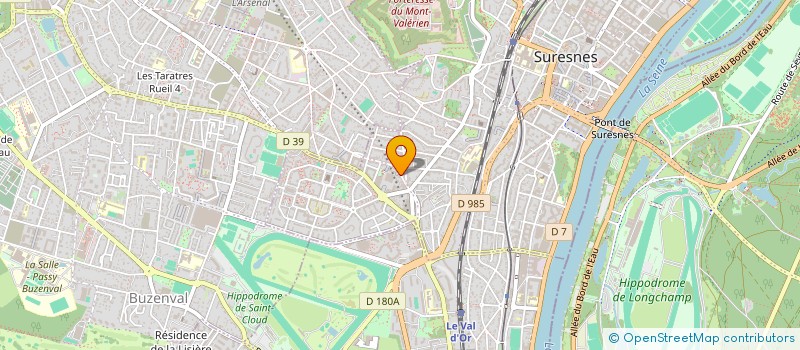 localisation de l'entreprise MONSIEUR FABRICE SAUNIER à SURESNES