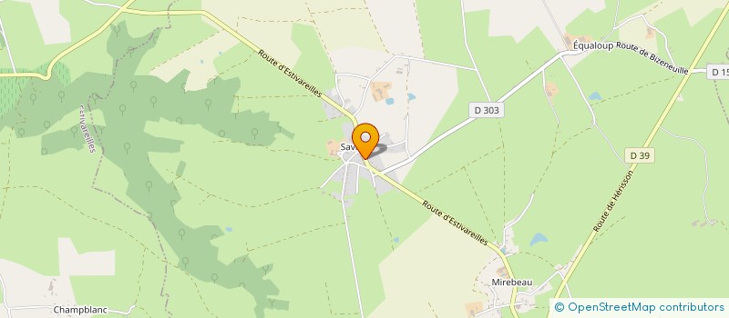 localisation de l'entreprise MONSIEUR FABRICE SAUVETTE  VERNEIX