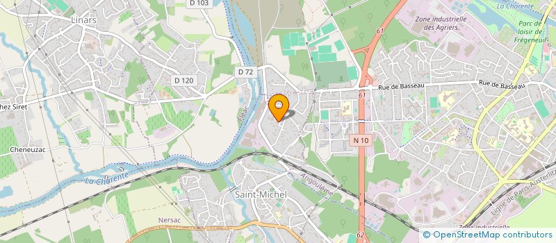 localisation de l'entreprise MONSIEUR FABRICE SAZARIN  SAINT-MICHEL