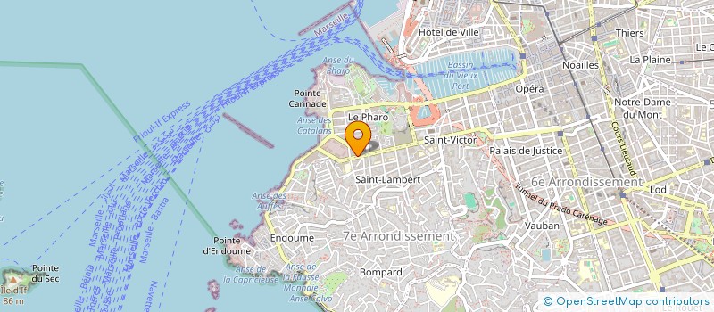 localisation de l'entreprise MONSIEUR FABRICE SCOTTO DI RINALDI à MARSEILLE