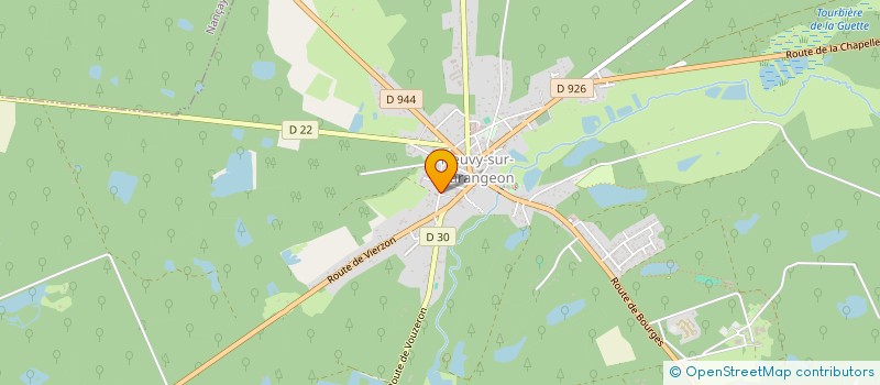 localisation de l'entreprise MONSIEUR FABRICE SEGRET  NEUVY-SUR-BARANGEON