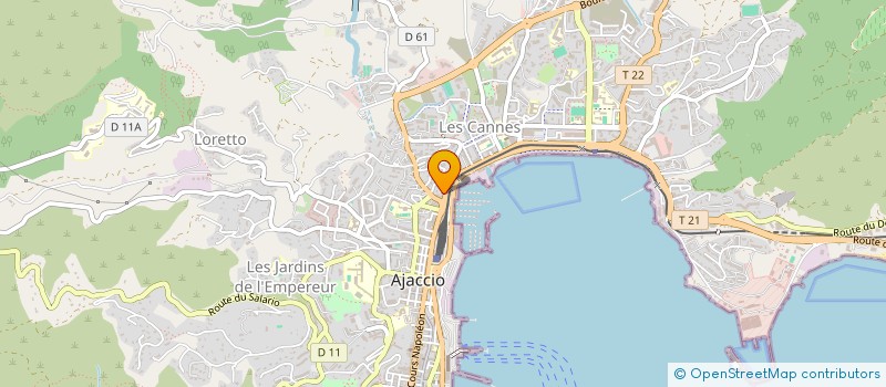 localisation de l'entreprise MONSIEUR FABRICE SEGUY à AJACCIO