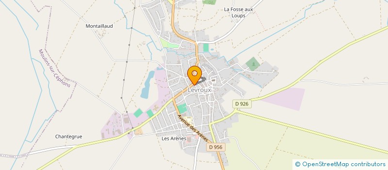 localisation de l'entreprise MONSIEUR FABRICE SERPIN à LEVROUX
