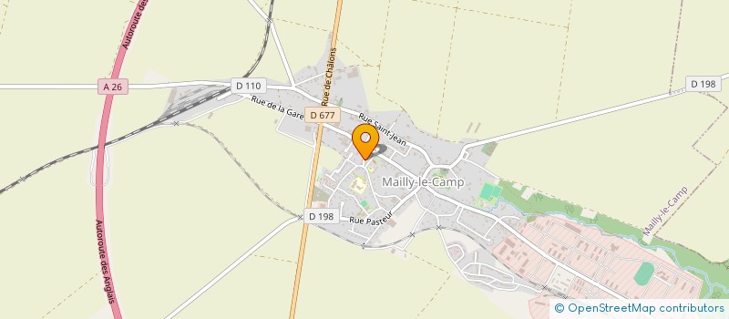 localisation de l'entreprise MONSIEUR FABRICE SEURRE à MAILLY-LE-CAMP