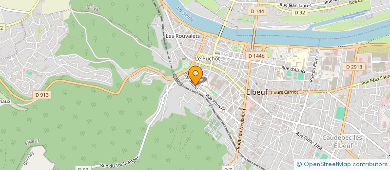 localisation de l'entreprise MONSIEUR FABRICE SIMON à ELBEUF