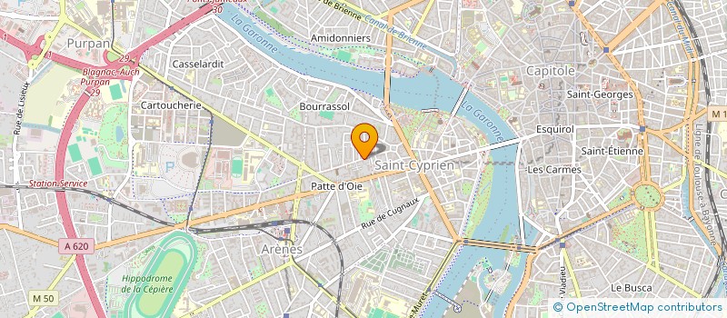 localisation de l'entreprise MONSIEUR FABRICE SIMONET à TOULOUSE