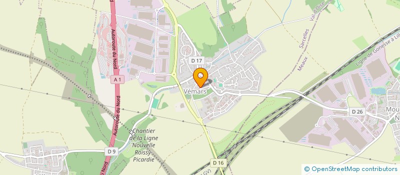 localisation de l'entreprise MONSIEUR FABRICE SIMONET  VEMARS