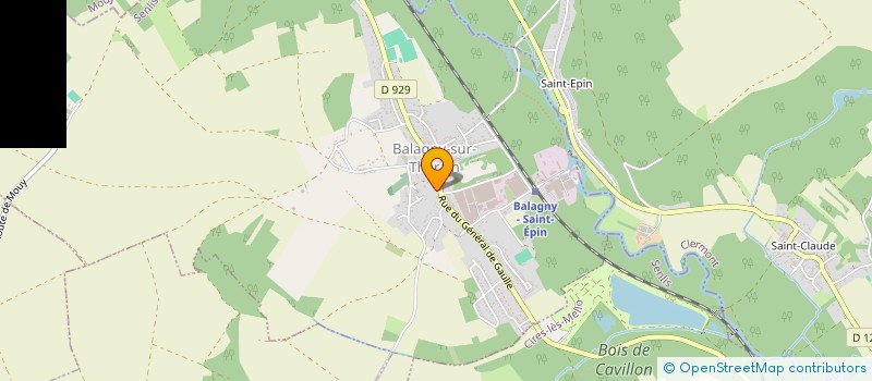 localisation de l'entreprise MONSIEUR FABRICE SIMONI  BALAGNY-SUR-THERAIN