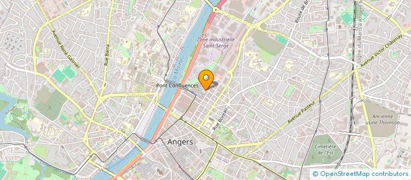 localisation de l'entreprise MONSIEUR FABRICE SIRET à ANGERS