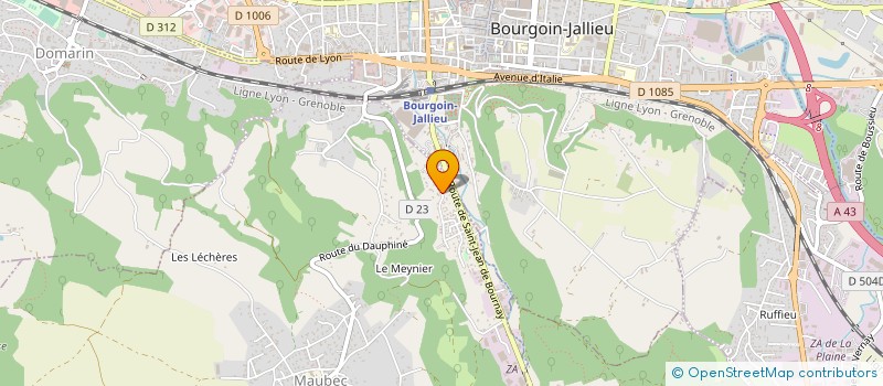 localisation de l'entreprise MONSIEUR FABRICE SOLER  MAUBEC