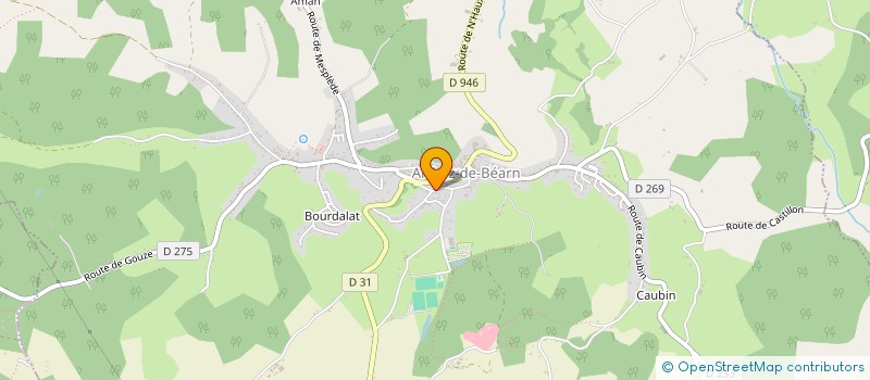 localisation de l'entreprise MONSIEUR FABRICE SOLIVERES à ARTHEZ-DE-BEARN