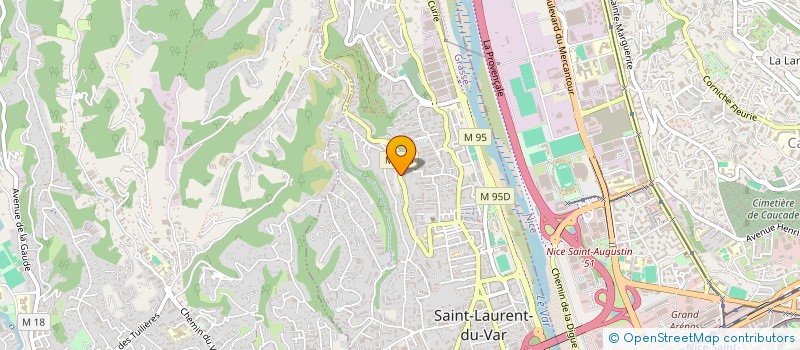 localisation de l'entreprise MONSIEUR FABRICE SOMANO à SAINT-LAURENT-DU-VAR