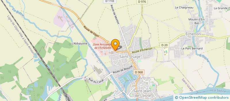 localisation de l'entreprise MONSIEUR FABRICE SORLI  SAINT-USAGE