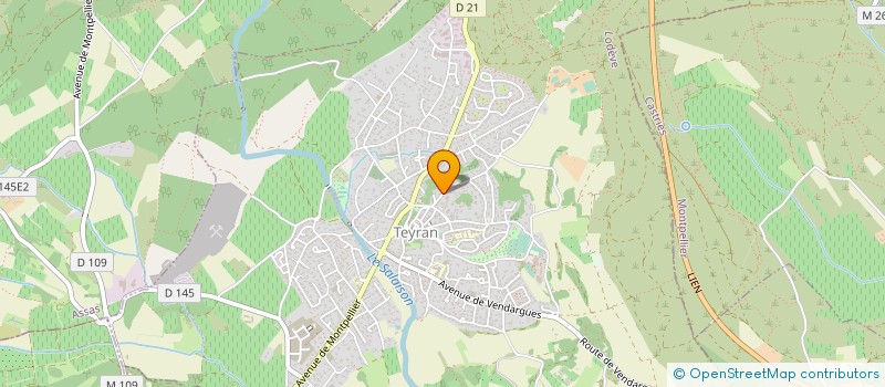 localisation de l'entreprise MONSIEUR FABRICE SOUBEYRAN  TEYRAN