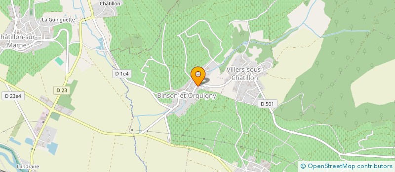 localisation de l'entreprise MONSIEUR FABRICE SOULLIEZ  COEUR-DE-LA-VALLEE