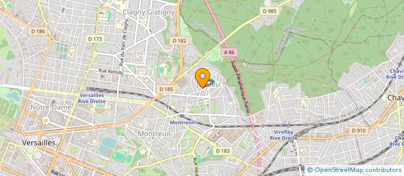 localisation de l'entreprise MONSIEUR FABRICE STANKOVIC à VERSAILLES