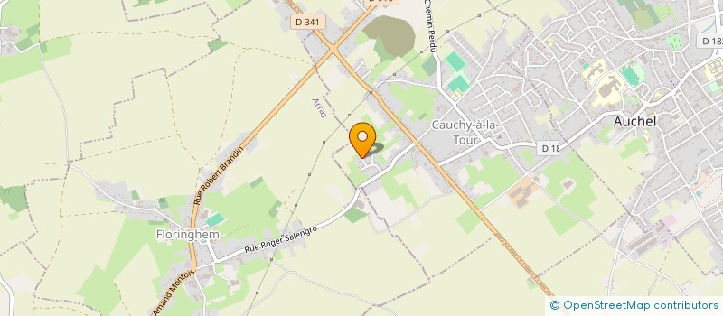 localisation de l'entreprise MONSIEUR FABRICE STAWIARSKI  CAUCHY-A-LA-TOUR