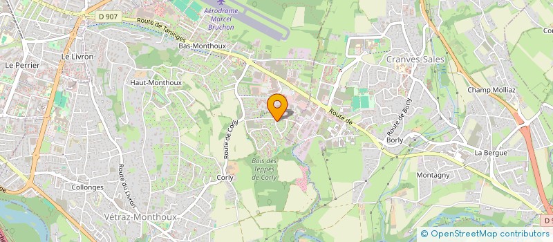 localisation de l'entreprise MONSIEUR FABRICE STERITI  VETRAZ-MONTHOUX