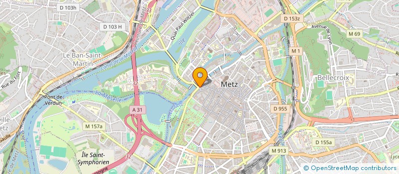 localisation de l'entreprise MONSIEUR FABRICE STIEN à METZ