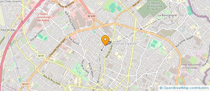 localisation de l'entreprise MONSIEUR FABRICE SUN  TOURCOING