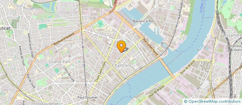 localisation de l'entreprise MONSIEUR FABRICE TACOUN  BORDEAUX