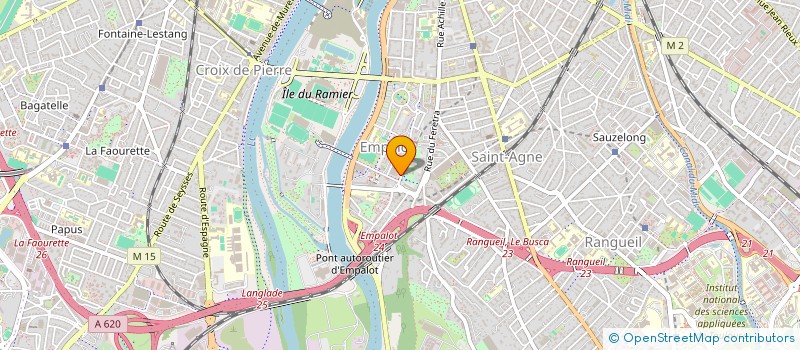 localisation de l'entreprise MONSIEUR FABRICE TAILLANDIER à TOULOUSE