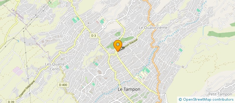 localisation de l'entreprise MONSIEUR FABRICE TECHER à LE TAMPON