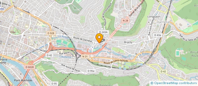 localisation de l'entreprise MONSIEUR FABRICE TEMPO à ROUEN